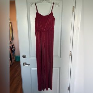 forever 21 red jumpsuit